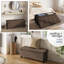 Banc de rangement avec repose-pieds Vérrant-130802501-130802502