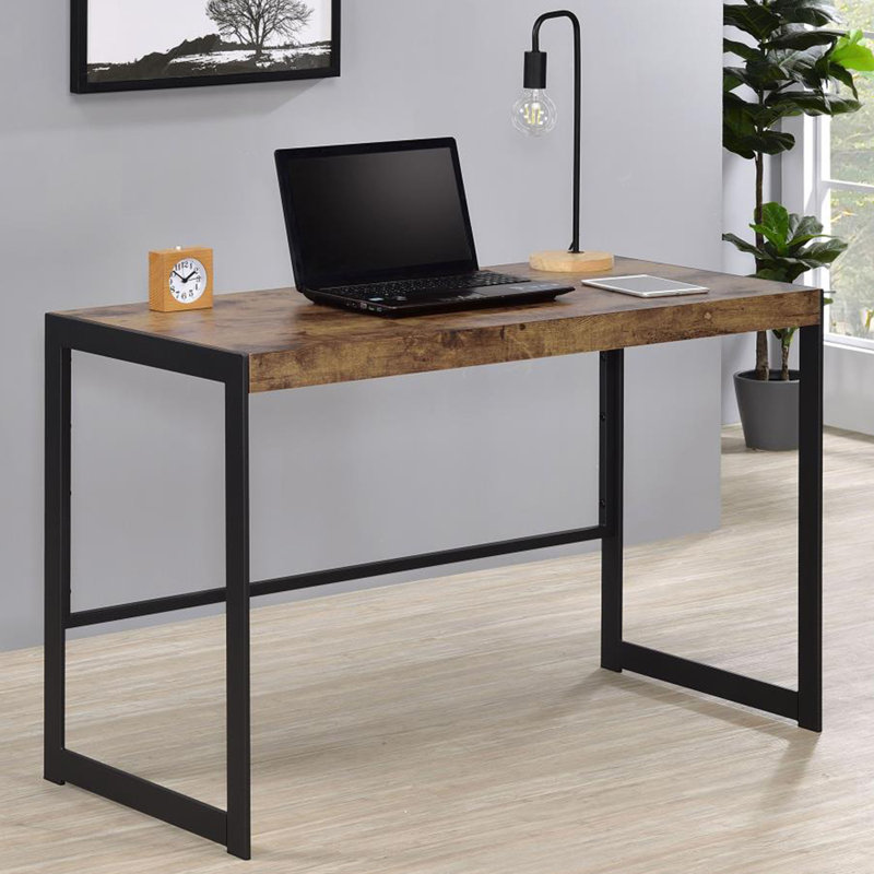 Metal Base Writing Desk