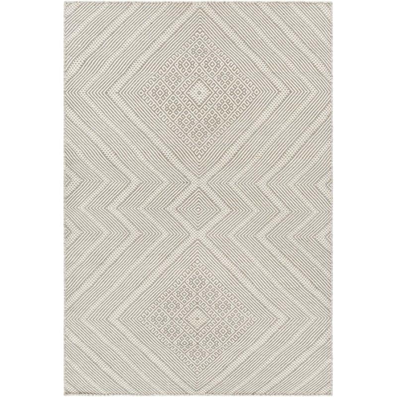 Acsa Wool Southwestern Indoor Rug, Rectangle 2' x 3'