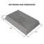 CASAINC Maple 18.5'' Concrete Rectangular Bathroom Sink-86669213