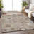 Premium Machine Washable Prisco Taupe Rug-1430055110