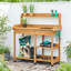 Manufactured Wood Potting Bench-1363378078