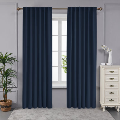 Maksymilan Room Darkening Curtain Pair
