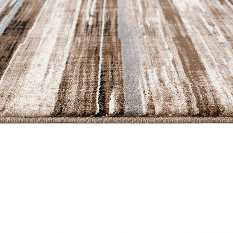 Tapis beige 5 x 8, Tapis de couloir 2 pi 3 po x 10 pi