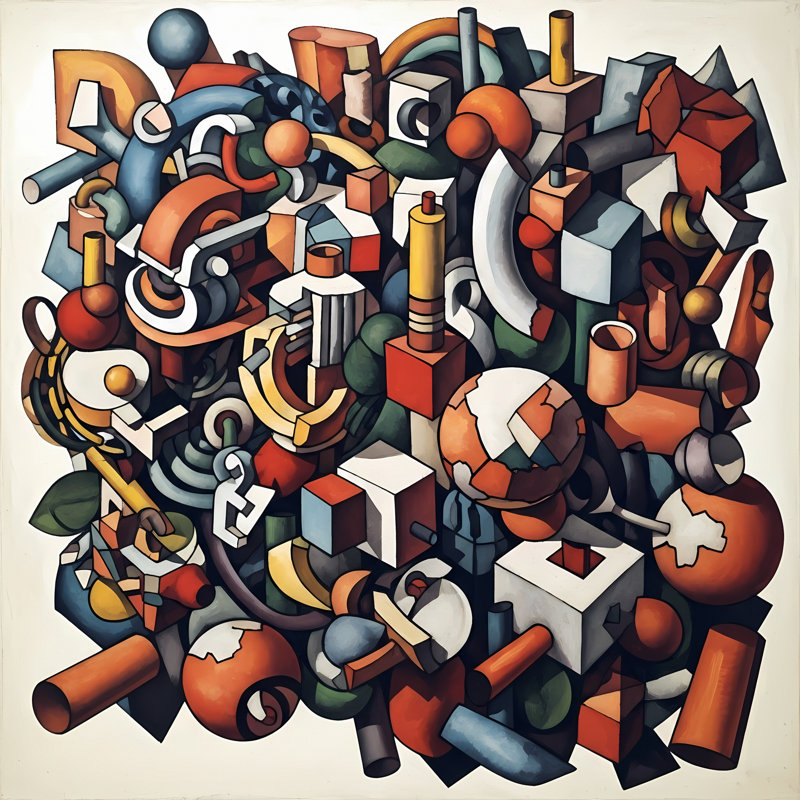 Architectes du chaos, H 24 po x l 24 po