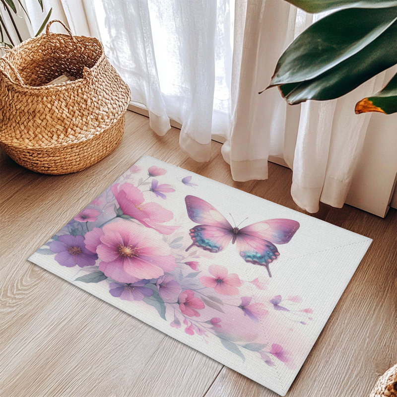 Tapis tressé Bloom & Flutter, Rectangle 3 pi x 5 pi