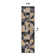 Tapis jaune / ivoire / noir Malica