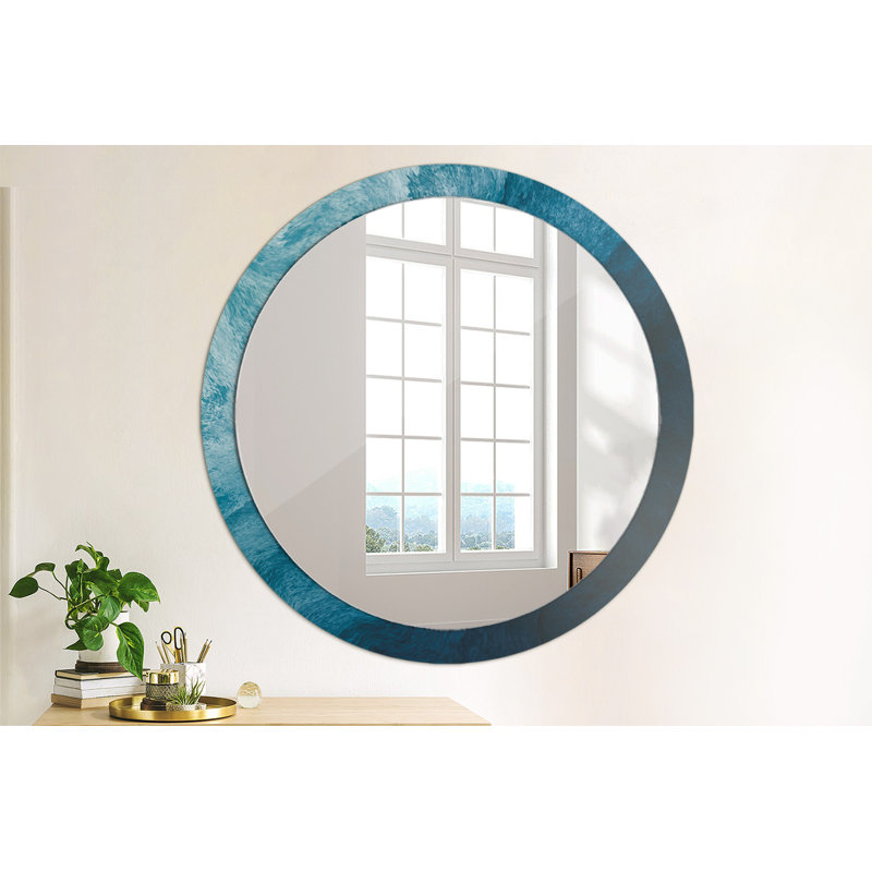 Huldar Glass Flat Wall Mirror