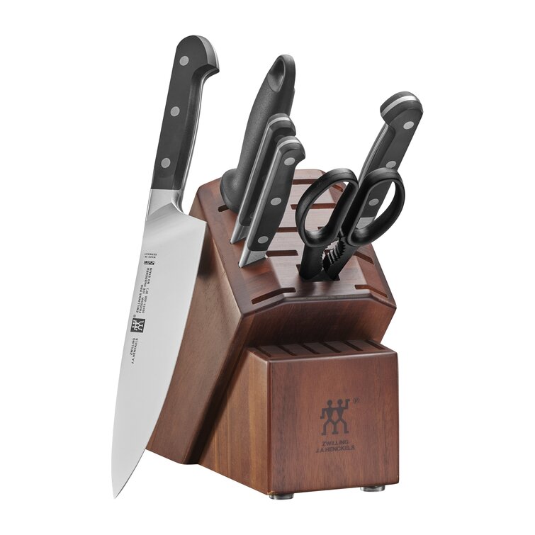 Zwilling J.A. Henckels Four Star 7-Piece Self-Sharpening Knife Block Set