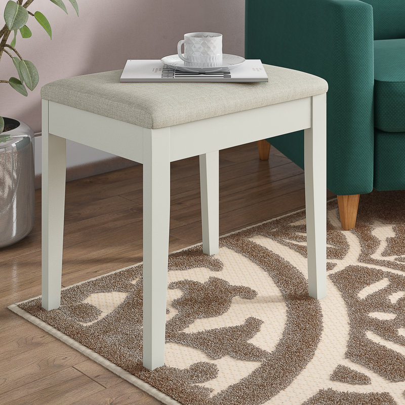 Lund Solid Wood Accent Stool