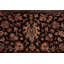 Tapis traditionnel rose 100% soie 13 x 20
