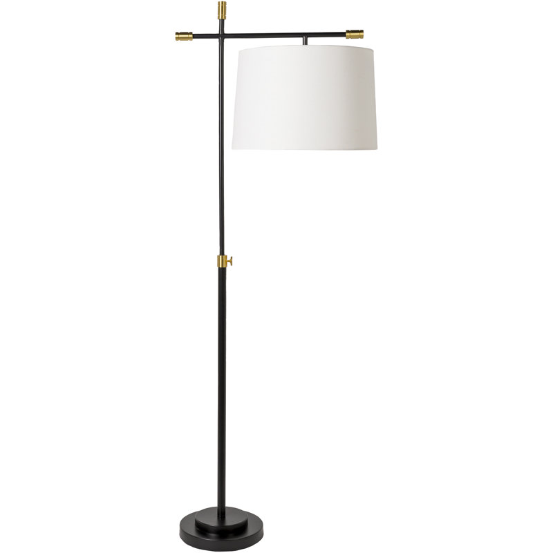Samauria 62'' Swing Arm Floor Lamp