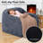 Boneless Cloud Arm Chair Faux Fur Set Of 2, Arm Chair Couch With Memory Foam, Compression Sofa In A Box For Living Room, Bedroom Or Small Apartment-1270766282