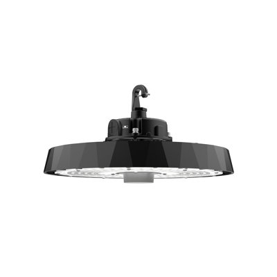 13 in 5000K 120-160-200 Watt Adjustable LED Dimmable Wet Rated UFO High Bay Light 24,600-32,800-41,000 Lumen AC277-480V