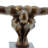 Cleophis Polystone Diver Decorative Bronze Sculpture with Black Base