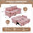 Plush Velvet Convertible Sofa Bed, Pull Out Cloud Couch With Wheels & Usb Charging, Comfy 2-In-1 Sleeper Sofa For Living Room/Apartment, Easy Assembly-512260621