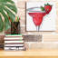  «Strawberry Daiquiri» par Susan Ball, art mural sur toile, 12 po x 12 po-1317633288