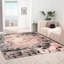Abstract Area Rug in Pink-1023808896