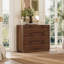 Commode moderne avec 6 tiroirs, commode en bois géométrique 3D de style Mid-Century, grande armoire de rangement pour la chambre à coucher, le salon et le vestibule