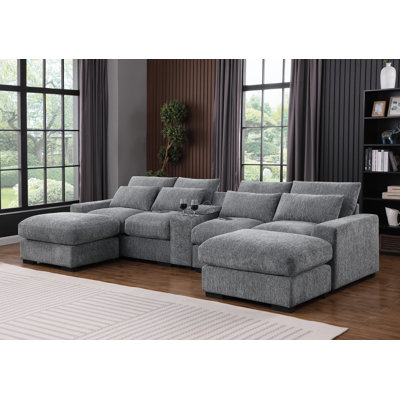 Gus Sectional with Cuddler