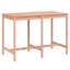 Vandever Rectangular Pine Solid Wood Outdoor Dining Table-113072551-113072569