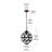 Adrick 1 - Light Unique/Statement Pendant-705288054