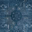 Tapis bleu Evanoff-1062626041