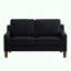 Causeuse moderne en velours-2126335307