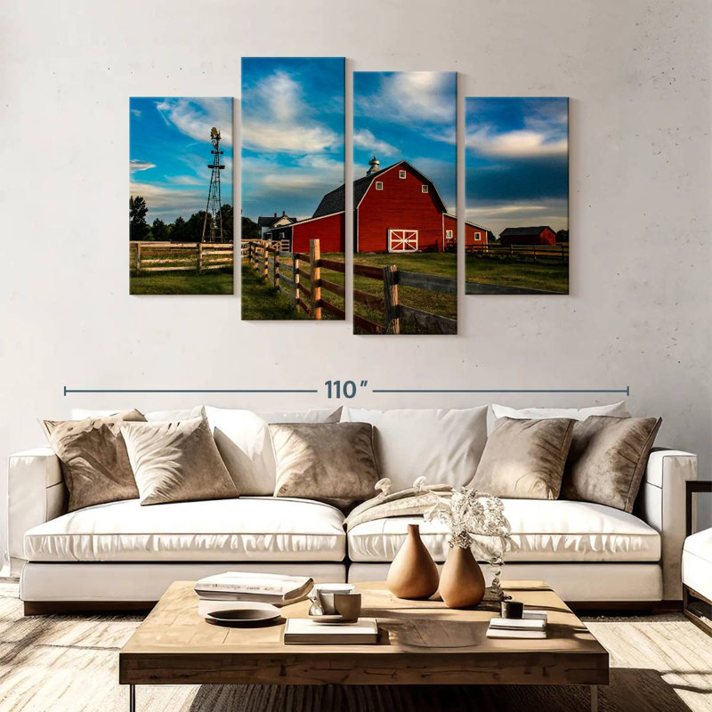 Lilie Windmill By The Farmhouse