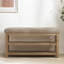 Polyester Upholstered Storage Bench-1330459730-1330459729