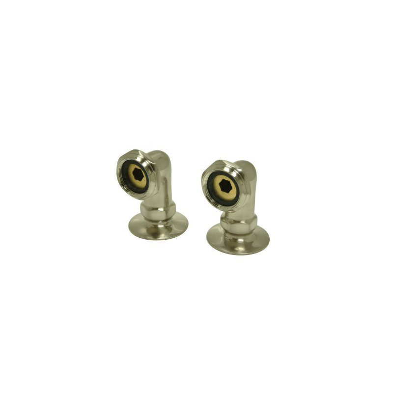 Accents Riser For Leg Tub Filler, Satin Nickel