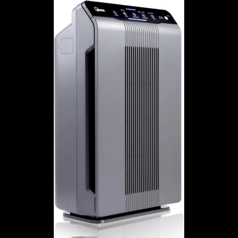 Winix 5300-2 Air Purifier With True HEPA, Plasmawave And Odour Reducing Carbon Filter, Grey