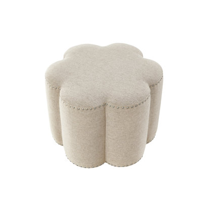 Repose-pieds 25 po Beige