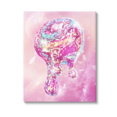 "Dripping Disco Ball", art mural par Ziwei Li