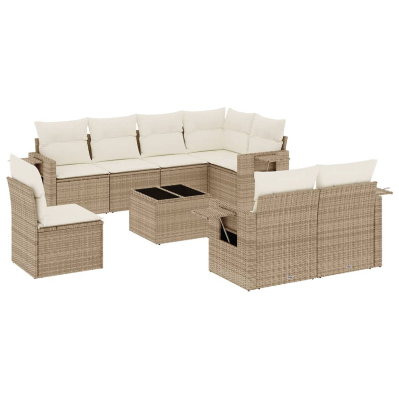  Garden Sofa Set Beige