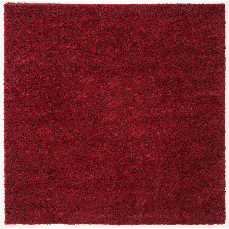 Jiang Burgundy Area Rug