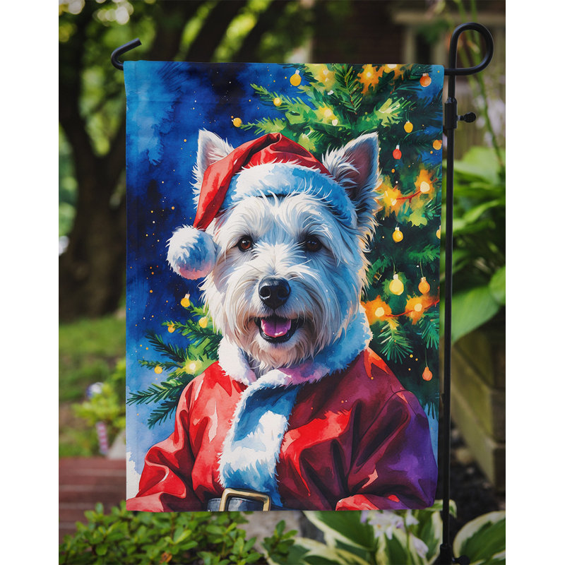Drapeau de jardin Doberman Pinscher, Westie