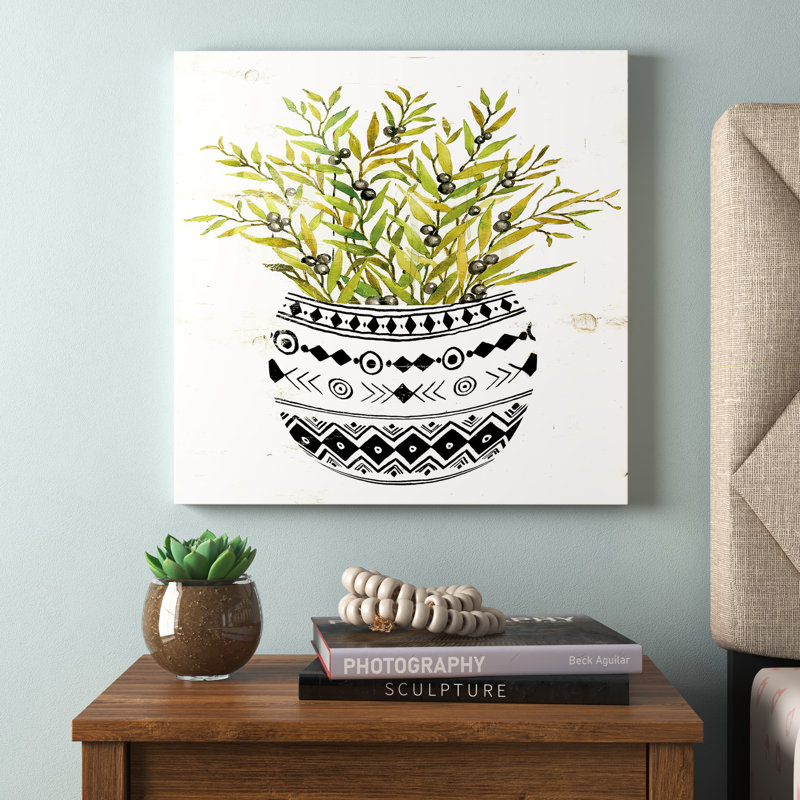 Art mural sur toile Mud, Toile tendue, H 20 po x l 20 po x P 1,25 po