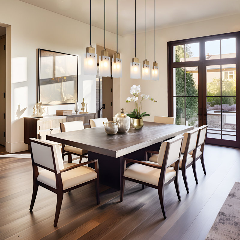 3 - Light Brass Kitchen Island Pendant