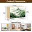 Buffet Buffet avec rangement Serene Misty Pine Mountain avec 2 portes pour le salon et la cuisine