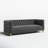 Sickels 90'' Velvet Sofa-2000995170