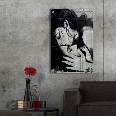 Art mural en verre Trinx «Proussee2» par Loui Jover
