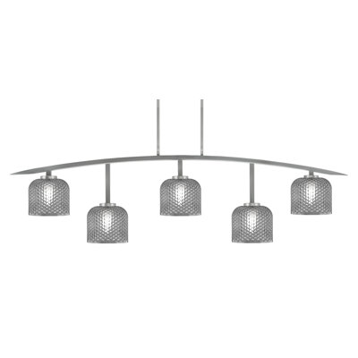 Kurve 5 Light Bar With Textured Glass