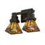 2 - Light Armed Sconce