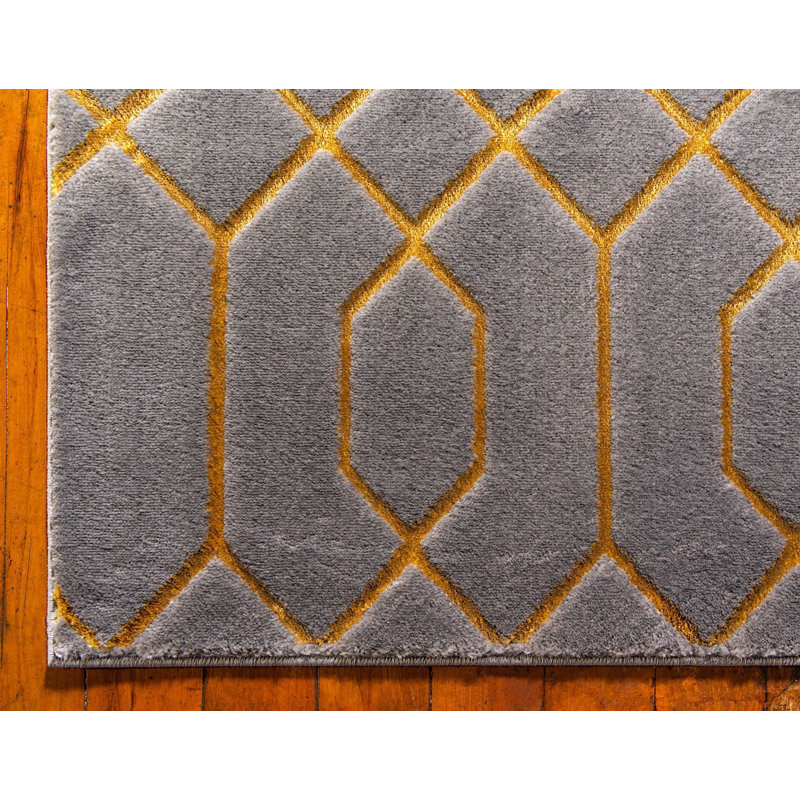 Corando Abstract Indoor Rug, Rectangle 2' x 3'
