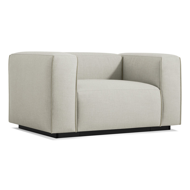 Cleon Club Chair, Maharam Mode in Clavicle 100% Polyester