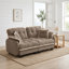 Canapé modulaire rembourré 70 po avec 4 coussins 70 po Chenille-133236732
