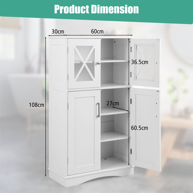 Accent Cabinet, White