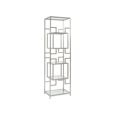 24"W x 18"D x 83"H  Suspension Slim Etagere