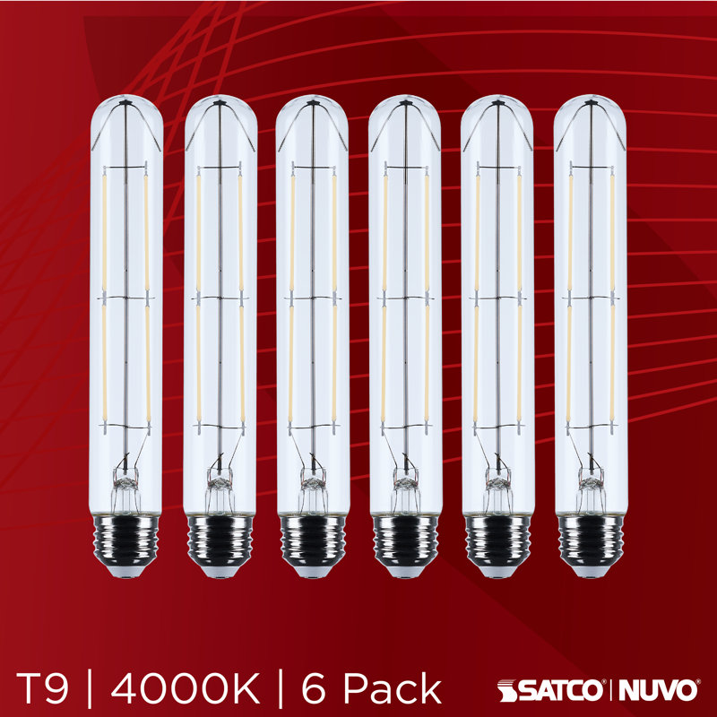 5 Watt T9 LED Medium Base Clear 3000K CCT 120 Volt, 4000 Kelvins, 8 W, 800 Lumens